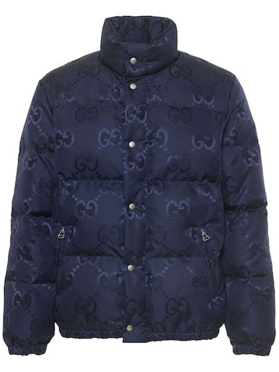 Veste doudoune Jumbo GG en bleu – Gucci .